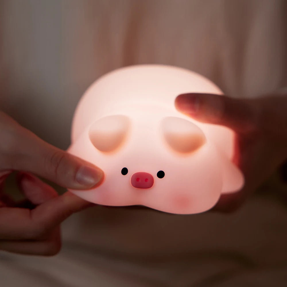 Mini Piggy Lamp