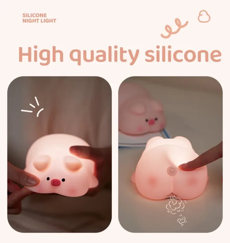 Mini Piggy Lamp