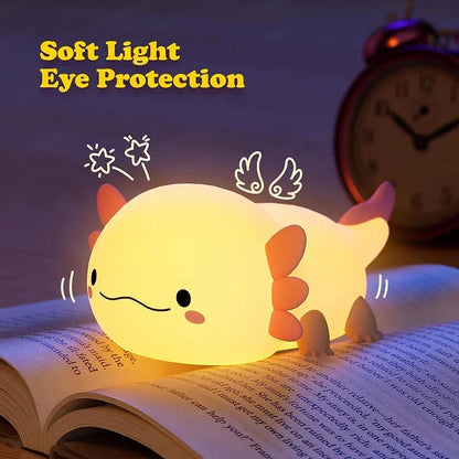 (NEW) Mini Axolotl Lamp