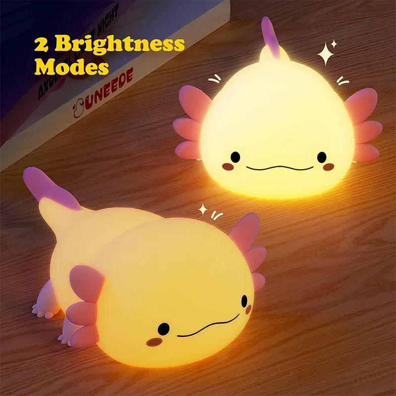 (NEW) Mini Axolotl Lamp